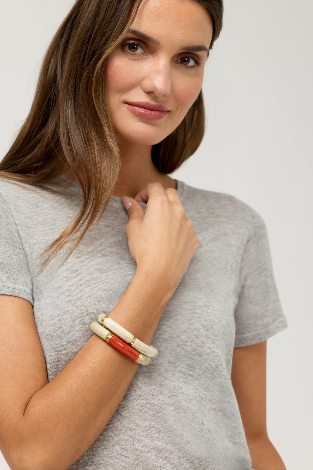 RESIN STRETCH BRACELET SET