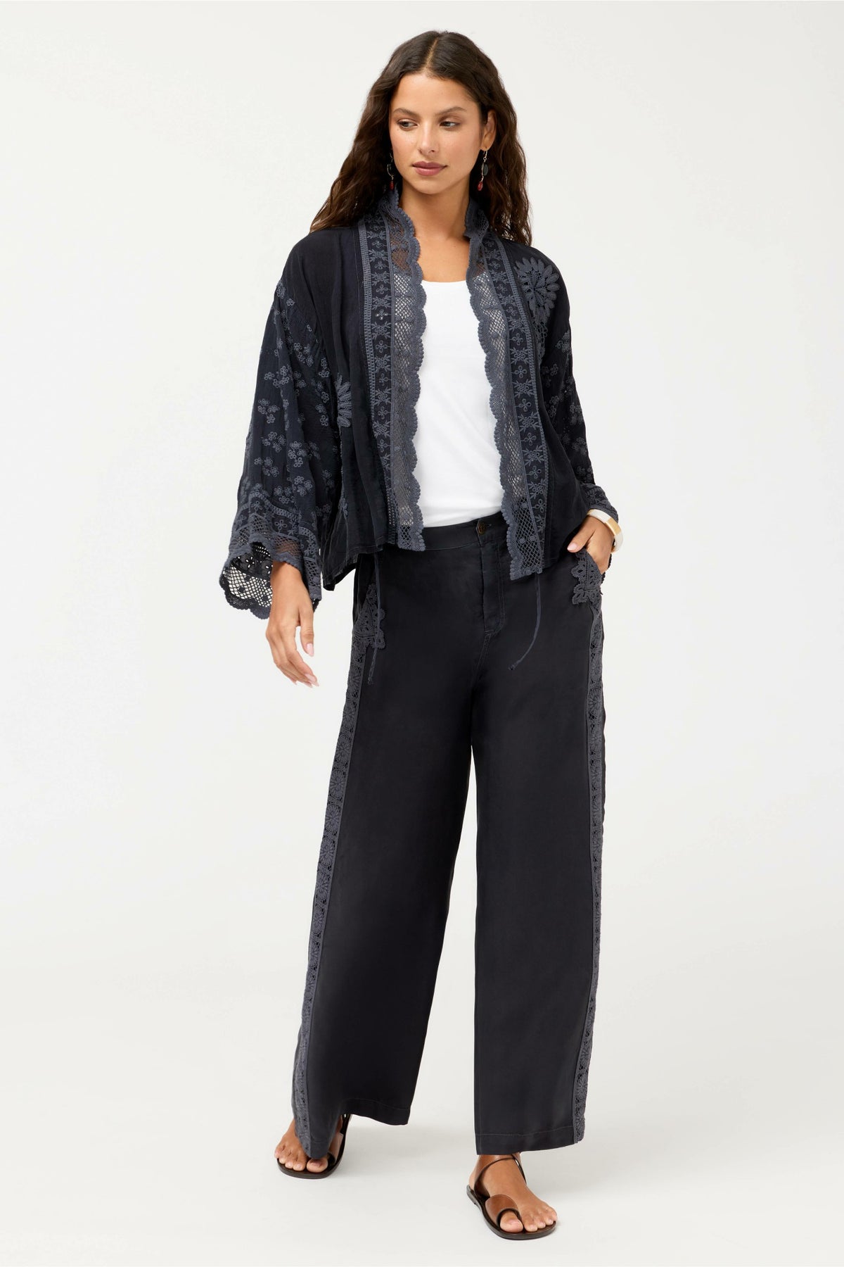 SANDRA PATCHED KIMONO