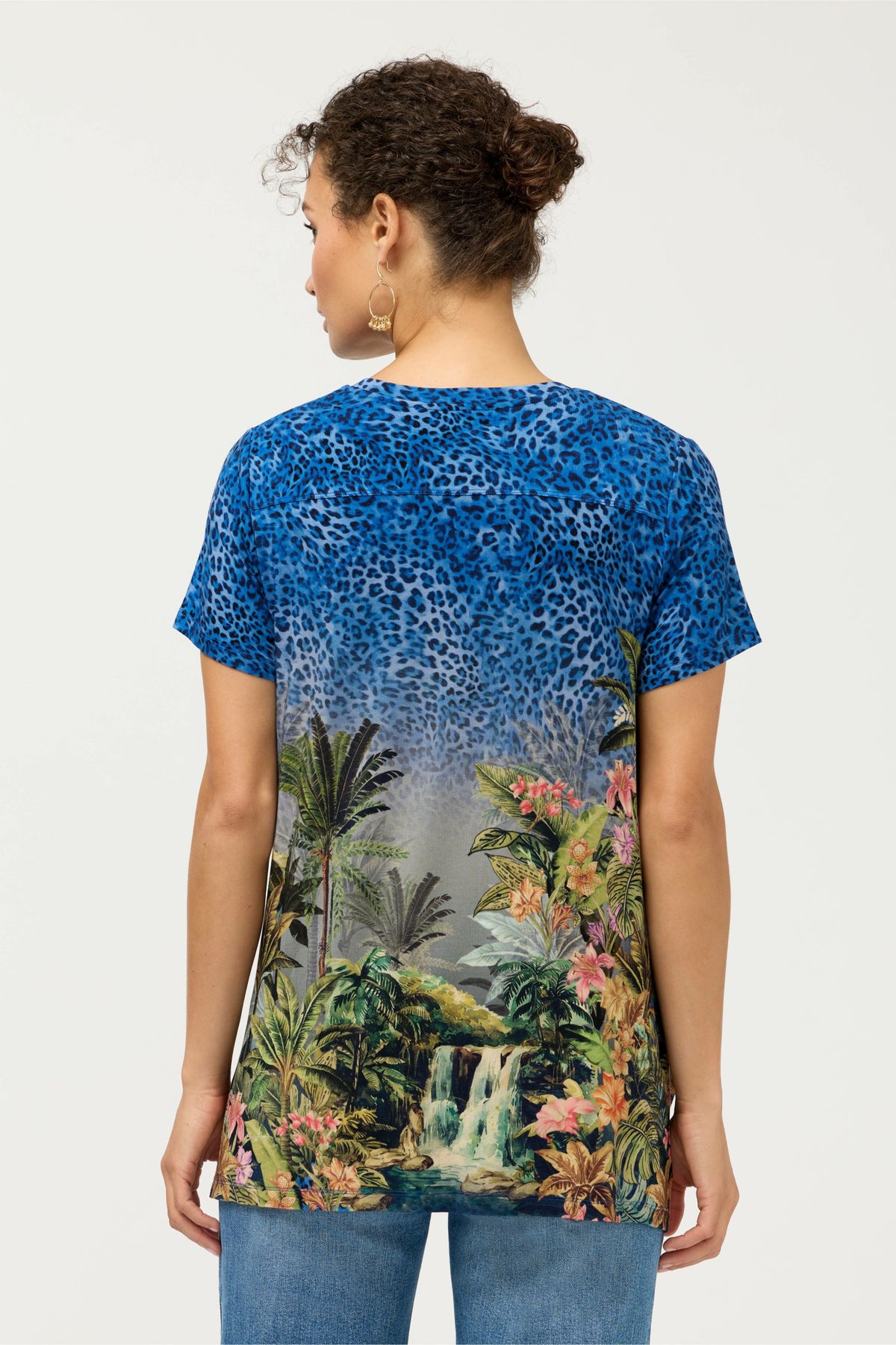 THE JANIE FAVORITE DRAPE TEE