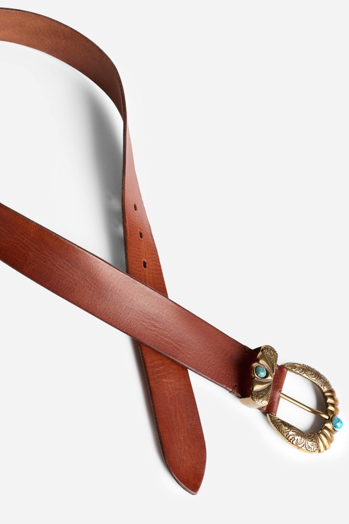 CRESTA ITALIAN LEATHER CONCH BELT