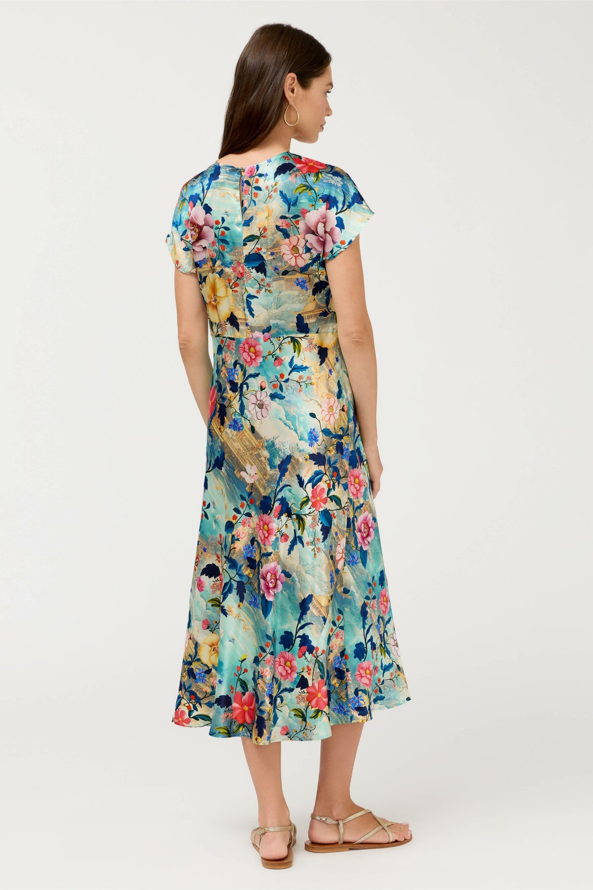 RYU BIAS DOLMAN DRESS