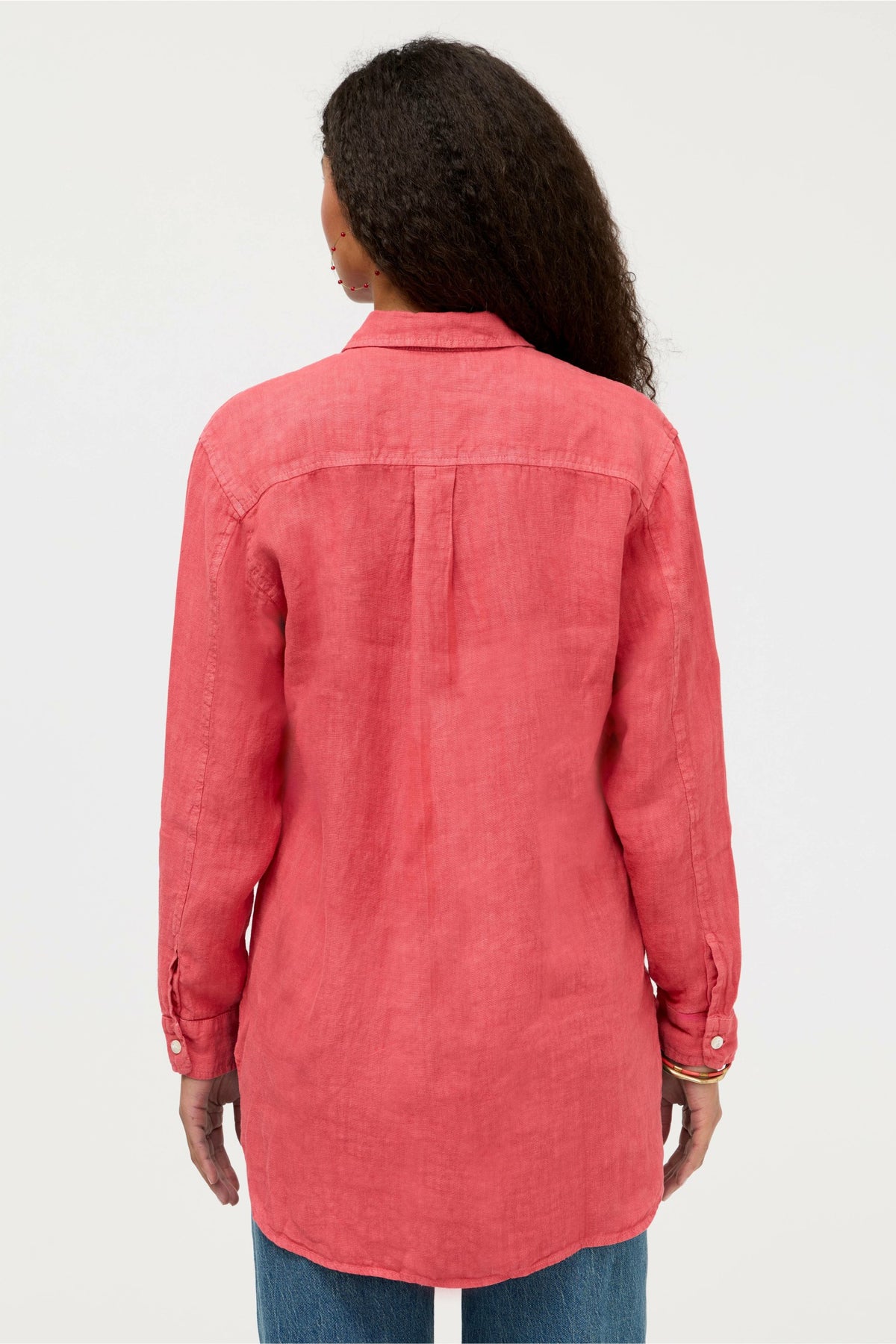 LINEN BUTTON DOWN SHIRT