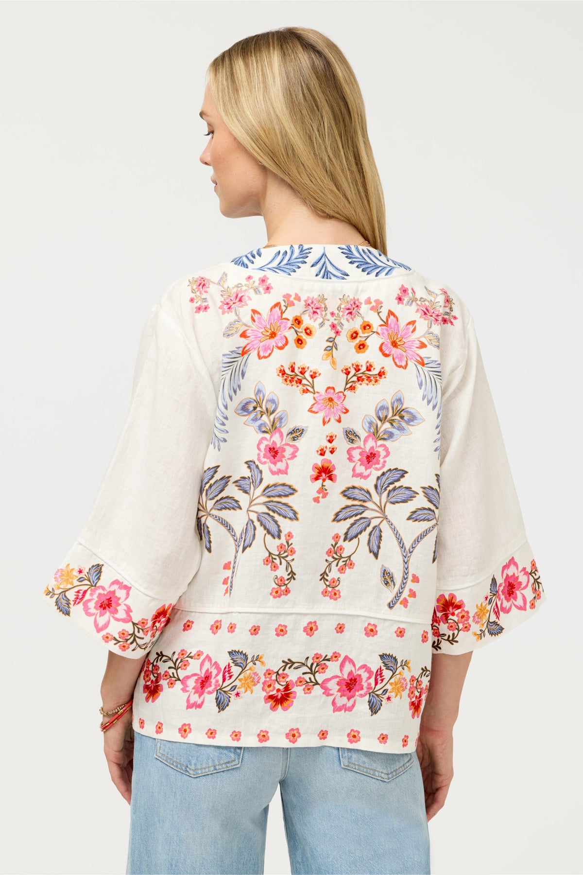 WIDE HEM KIMONO