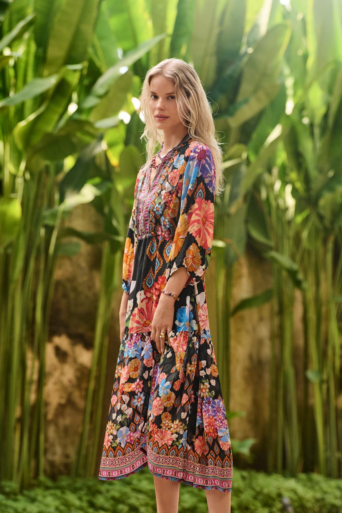 TABITHA TIERED DRESS