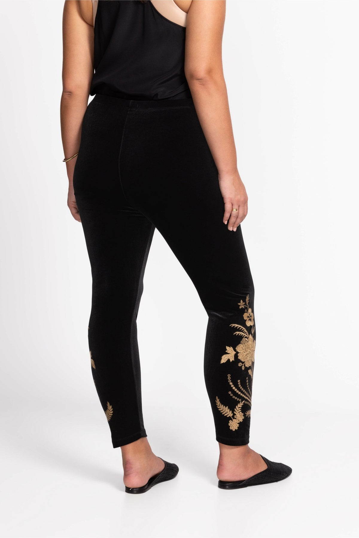 STRETCH VELVET LEGGING