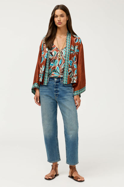 SHAKRI SHORT KIMONO