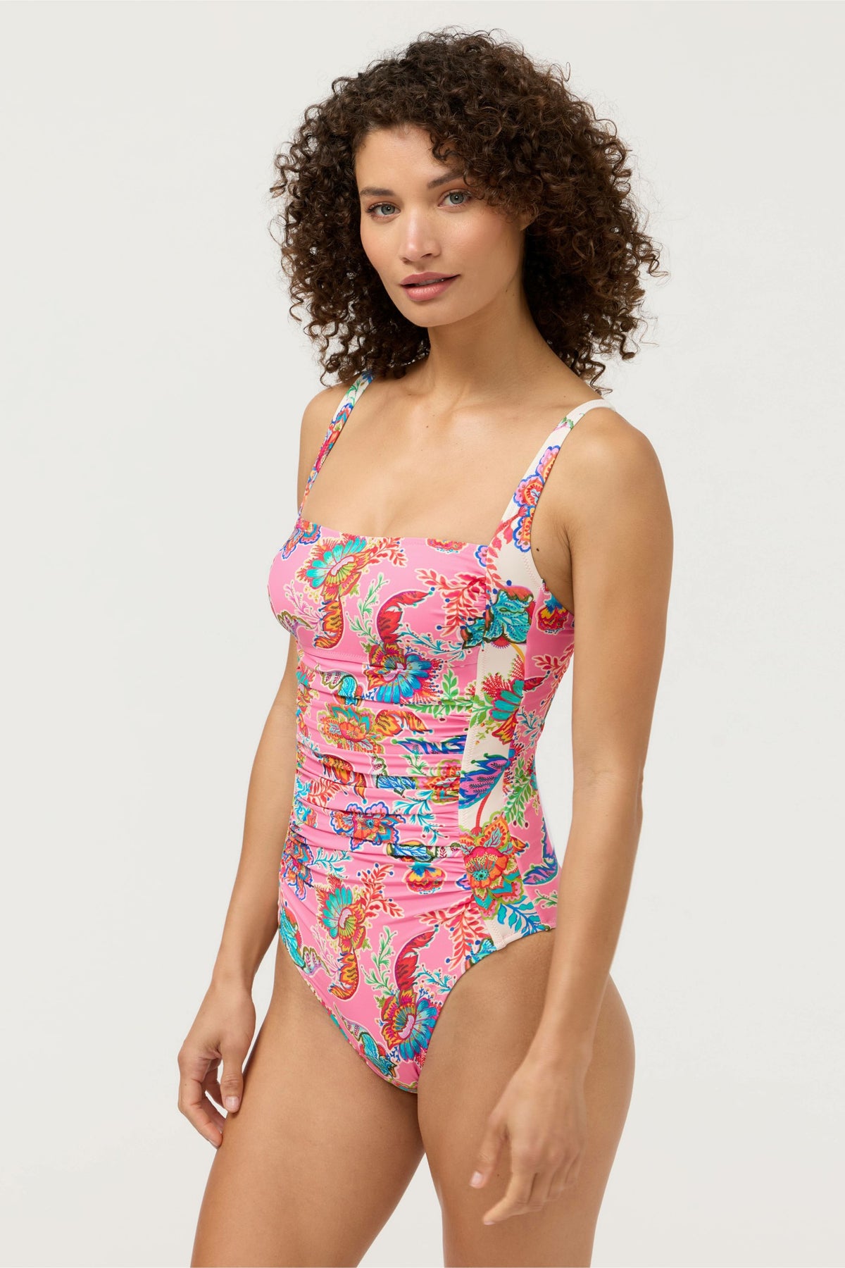 MARILYN RUCHED ONE PIECE