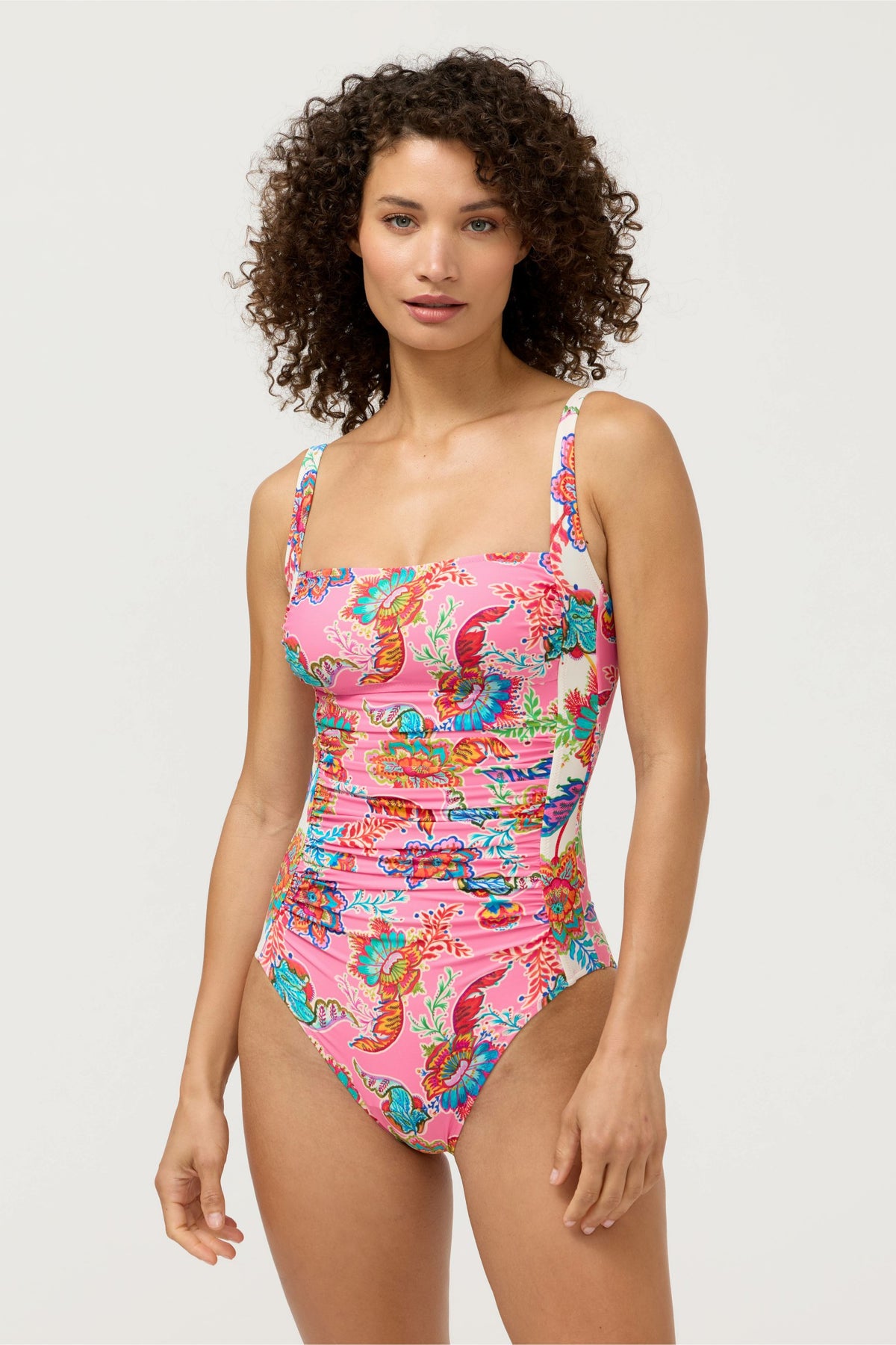 MARILYN RUCHED ONE PIECE