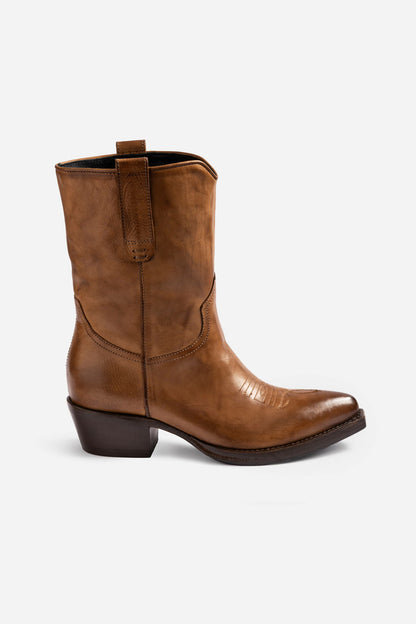 ITALIAN LEATHER WESTERN RIDING BOOT