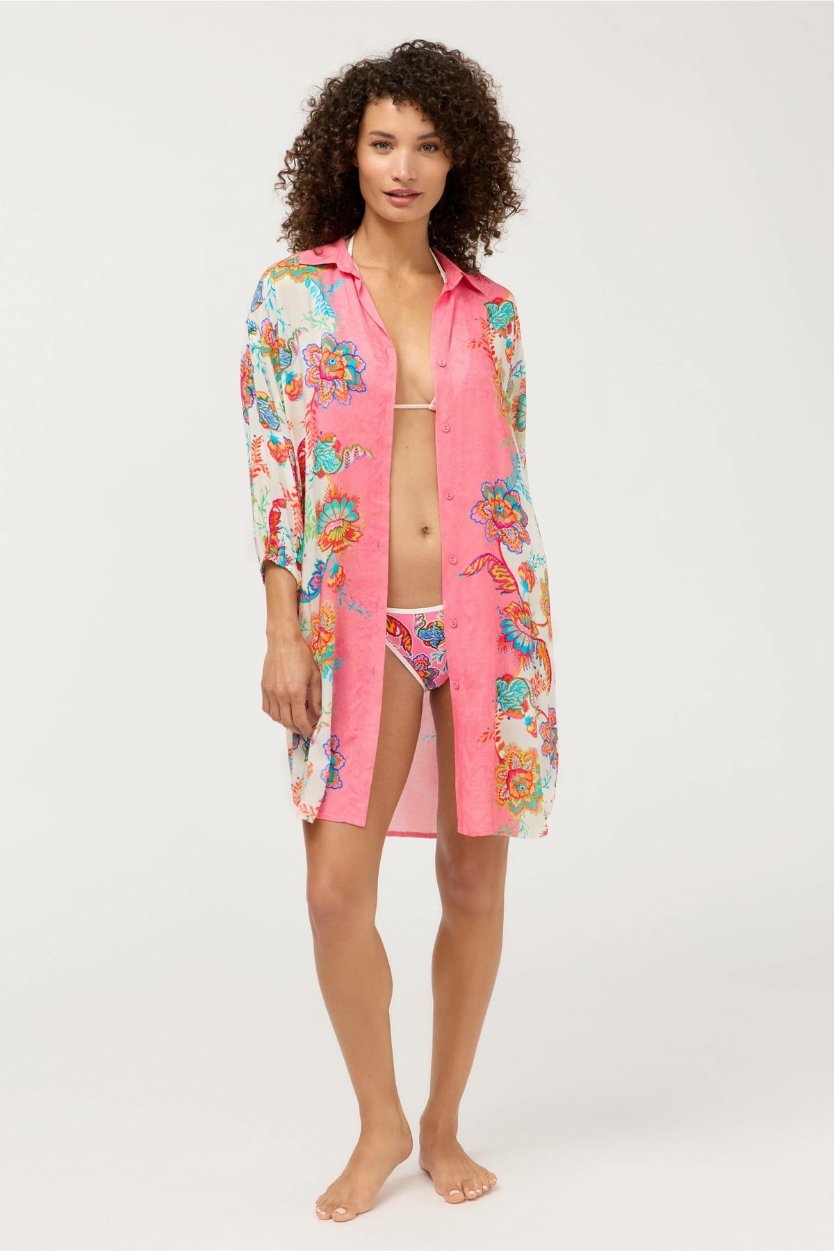ROISIN BUTTON DOWN SHIRT DRESS