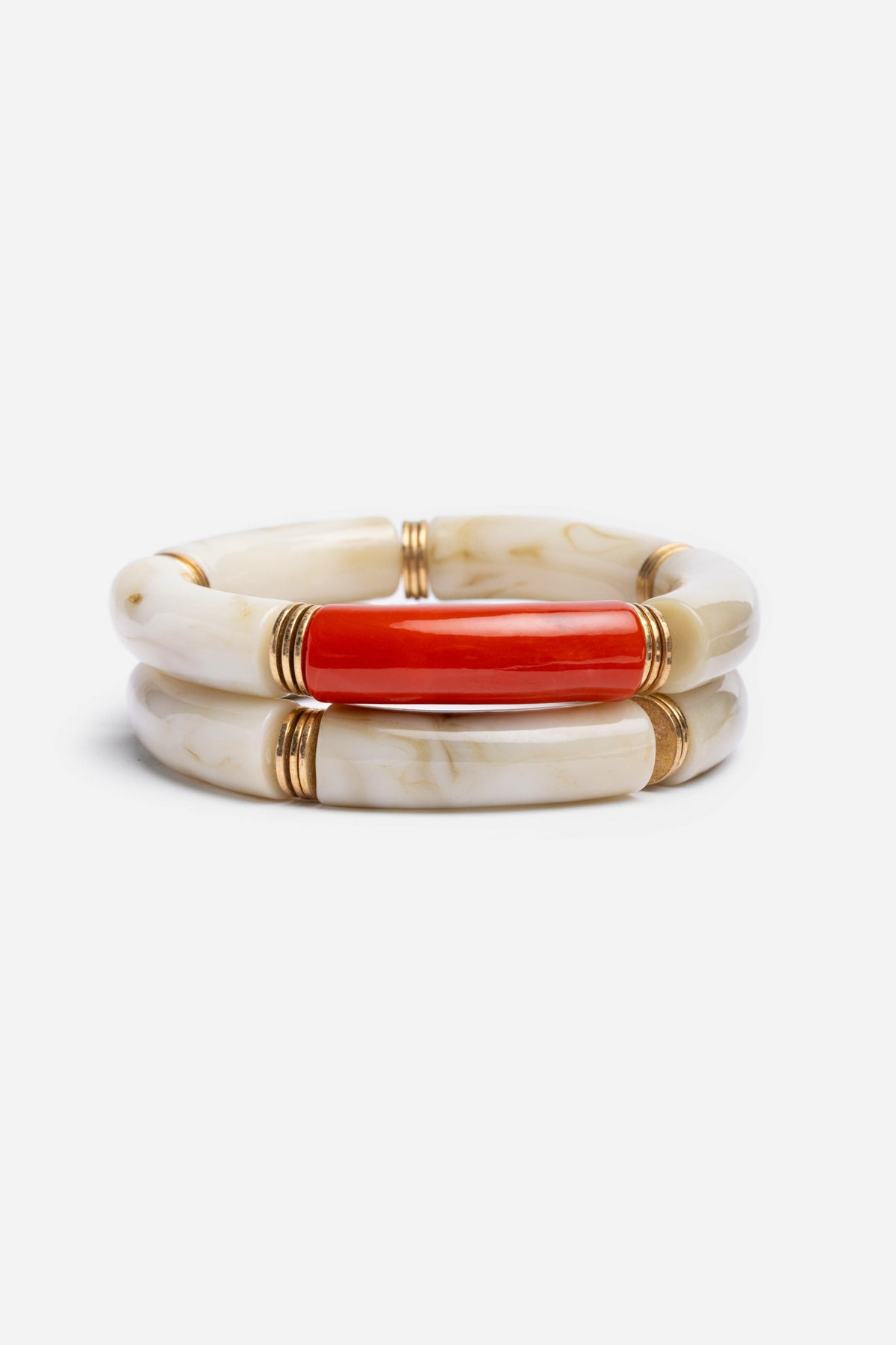 RESIN STRETCH BRACELET SET
