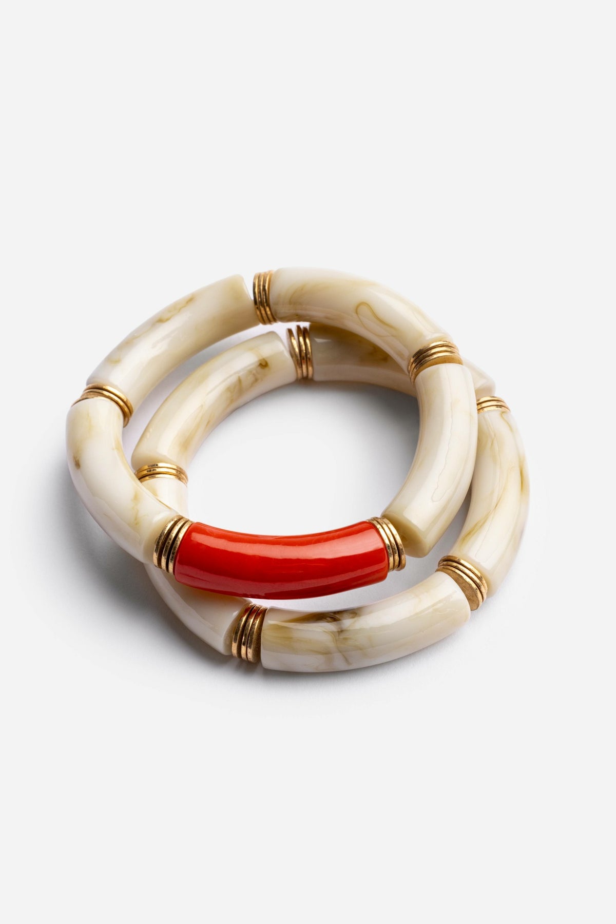 RESIN STRETCH BRACELET SET