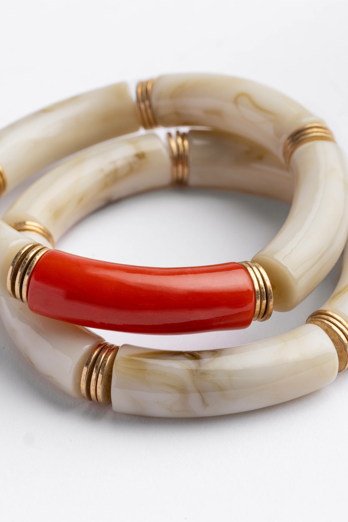RESIN STRETCH BRACELET SET
