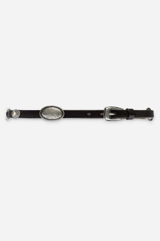 LEGGERA ITALIAN LEATHER CONCH BELT
