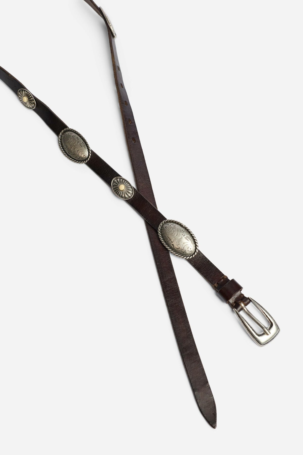 LEGGERA ITALIAN LEATHER CONCH BELT