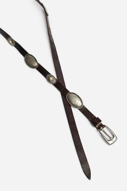 LEGGERA ITALIAN LEATHER CONCH BELT