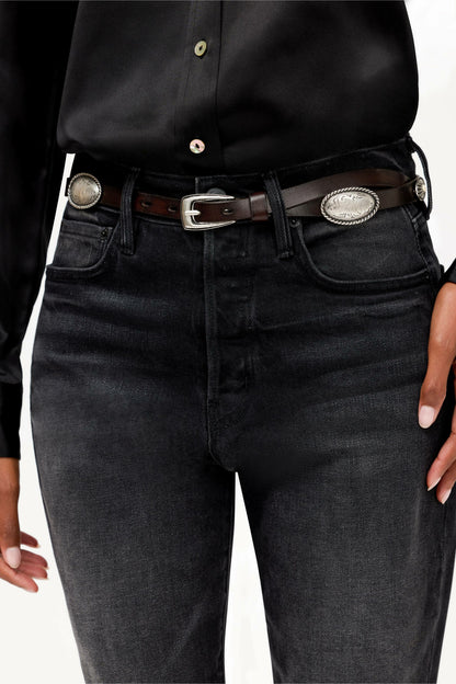 LEGGERA ITALIAN LEATHER CONCH BELT