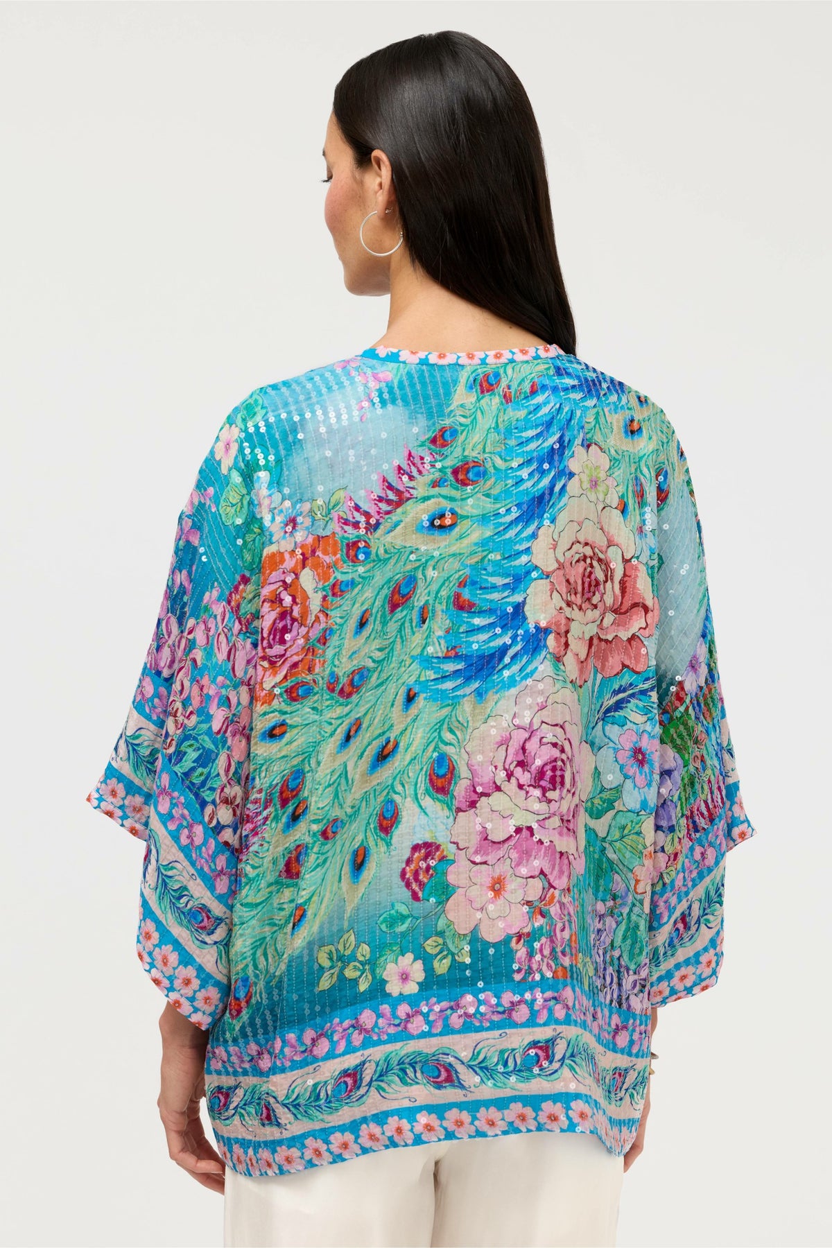BOMI SEQUIN KIMONO