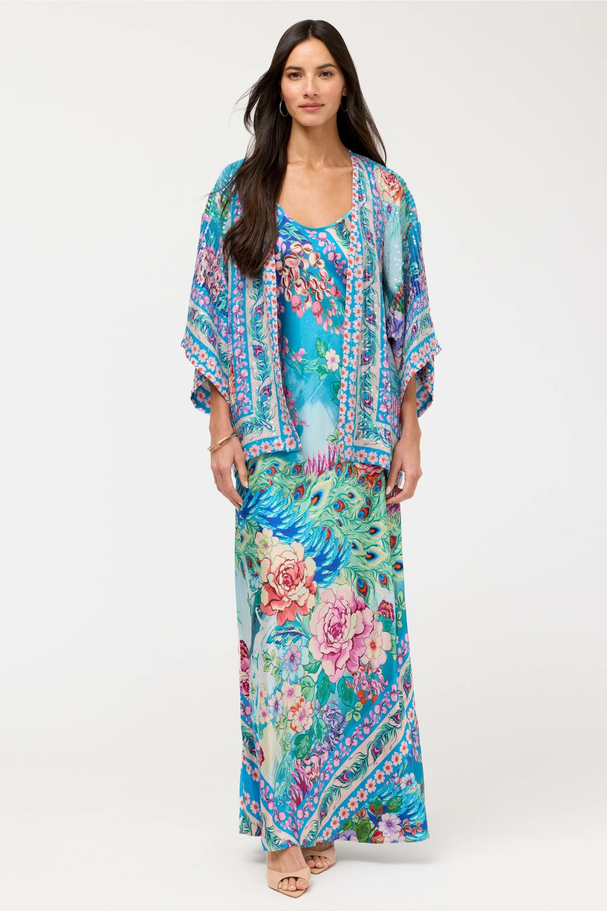 BOMI SEQUIN KIMONO