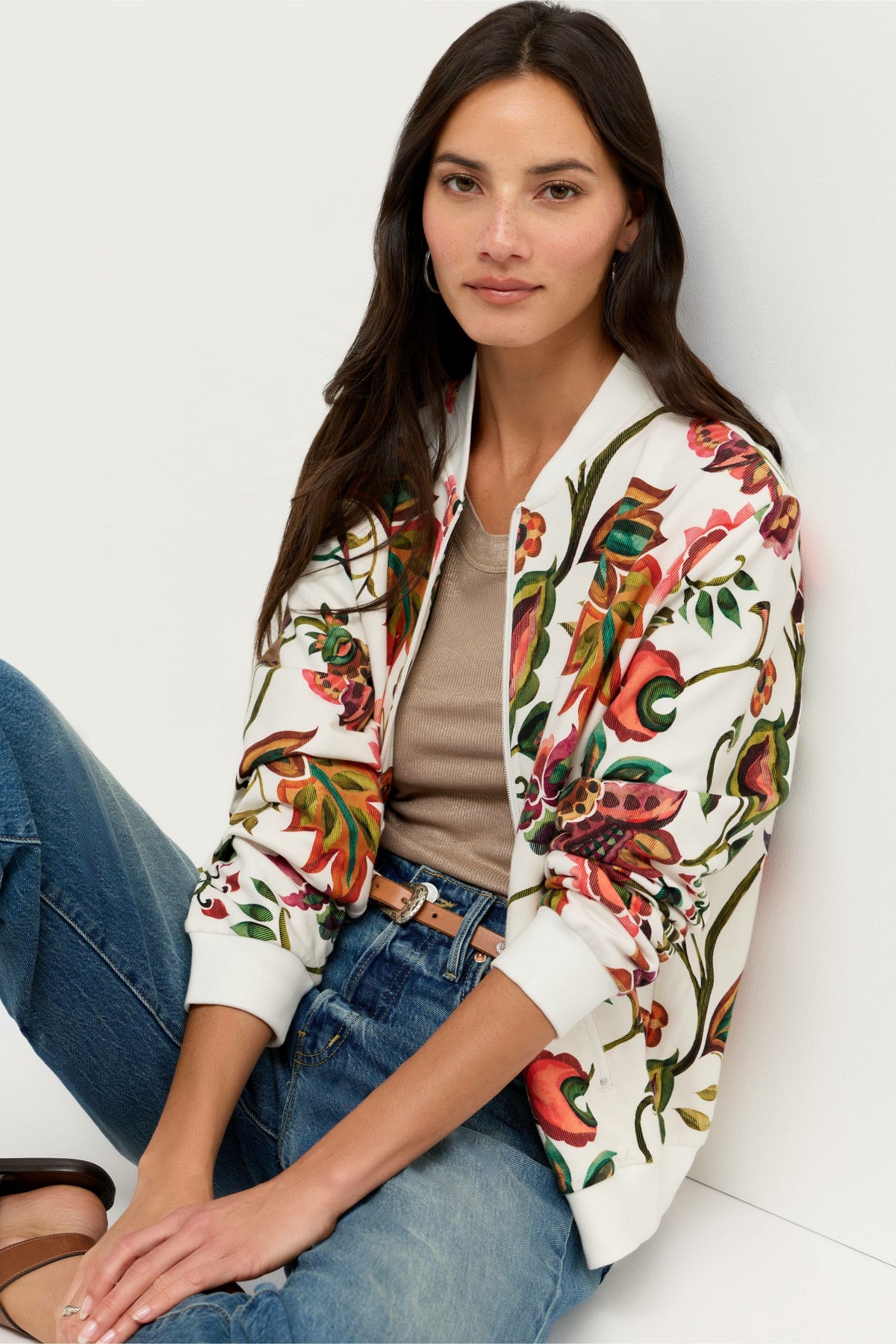 BEE ACTIVE DROP SHOULDER BOMBER JACKET