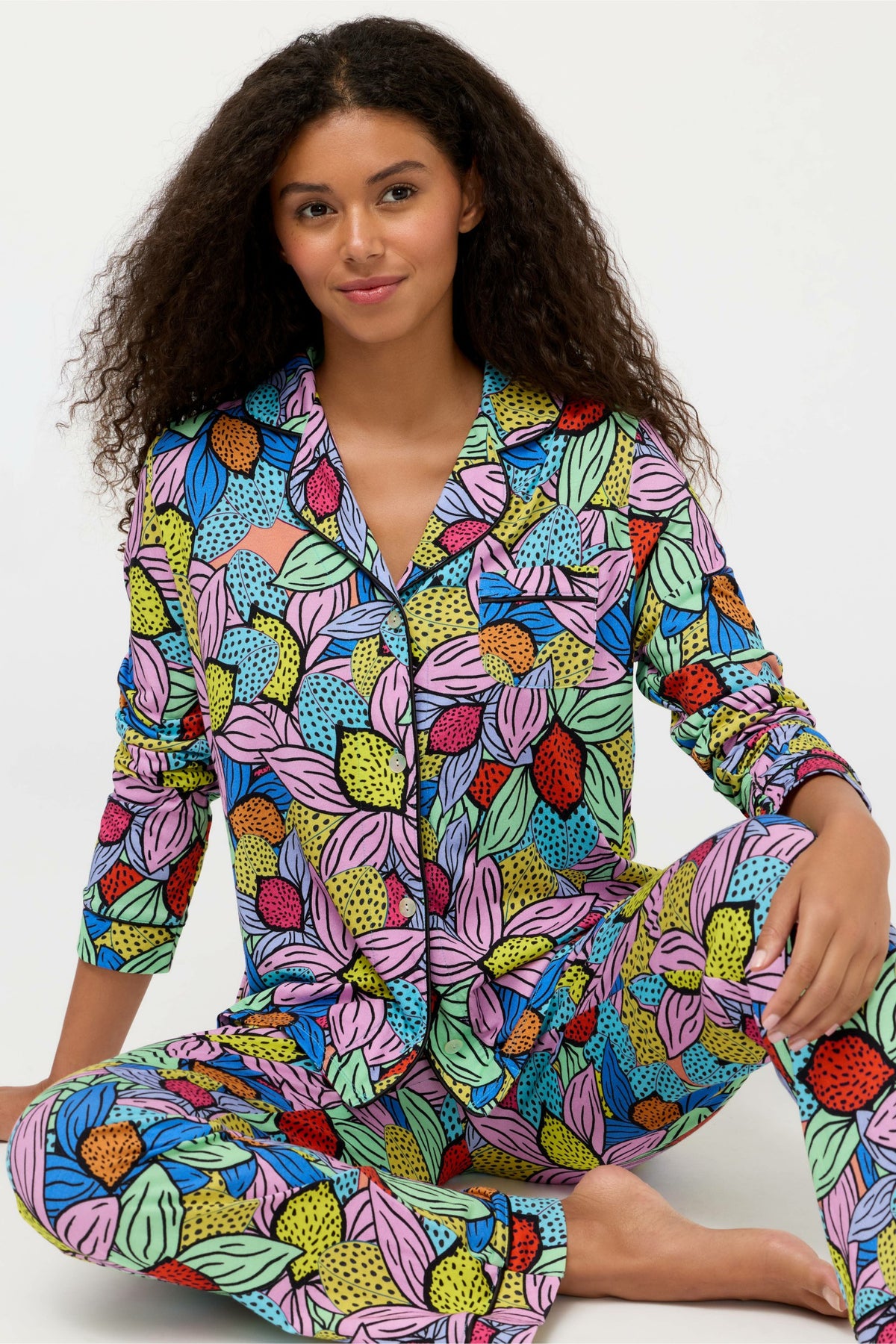 JW X ASHLEY PERCIVAL THE CARLY PJ SET