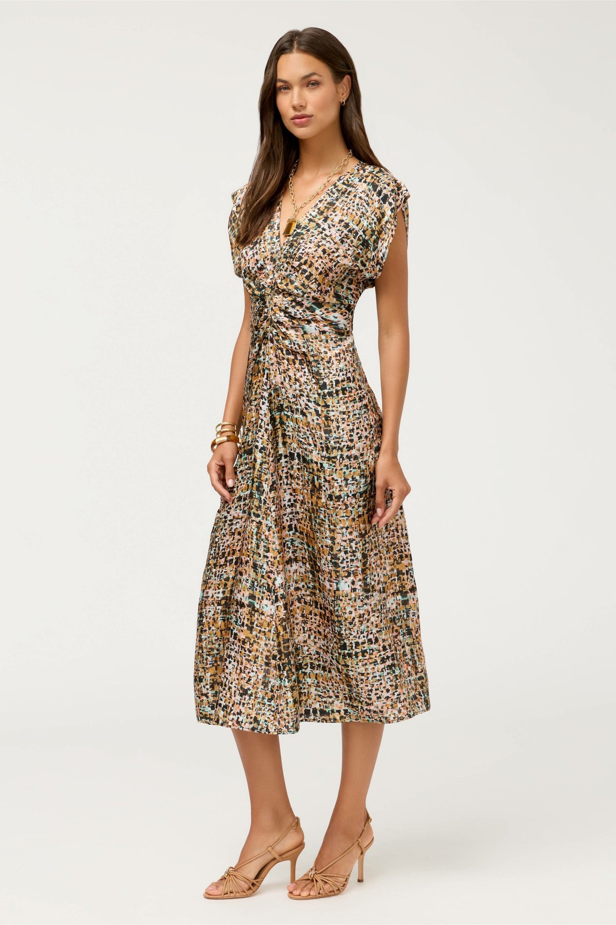 DELCIE MIDI DRESS