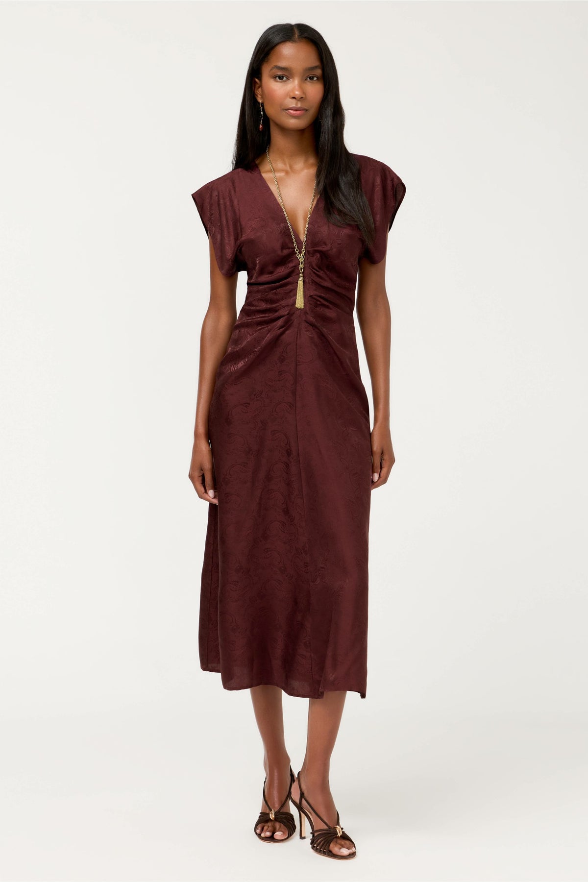 DELCIE MIDI DRESS