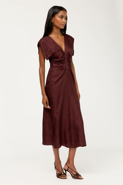 DELCIE MIDI DRESS