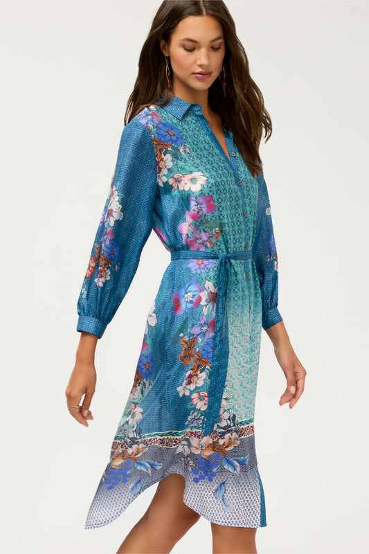 ARANI MIDI SHIRT DRESS