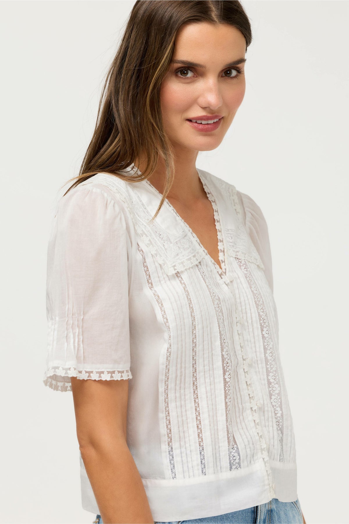 KAYTI PINTUCK BLOUSE