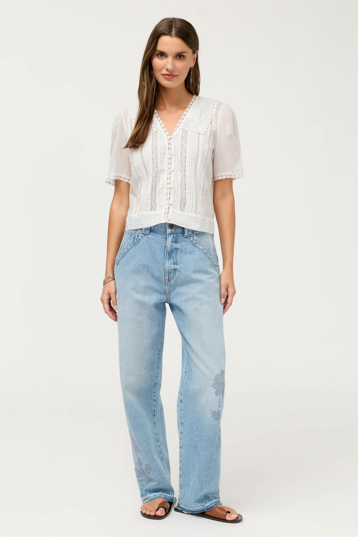 KAYTI PINTUCK BLOUSE