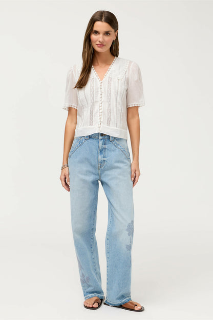 KAYTI PINTUCK BLOUSE