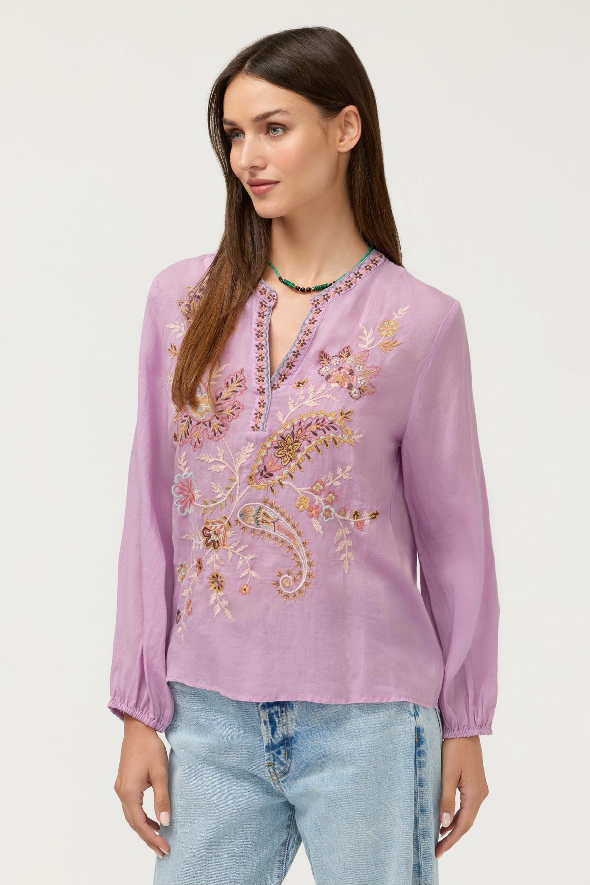 RELAXED SWING BLOUSE