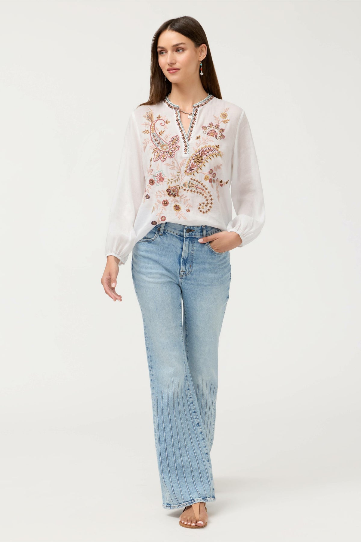 RELAXED SWING BLOUSE