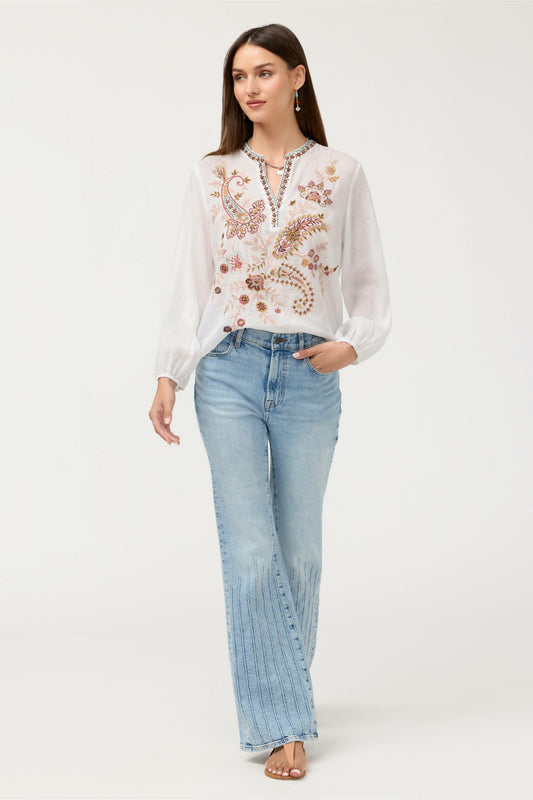 RELAXED SWING BLOUSE