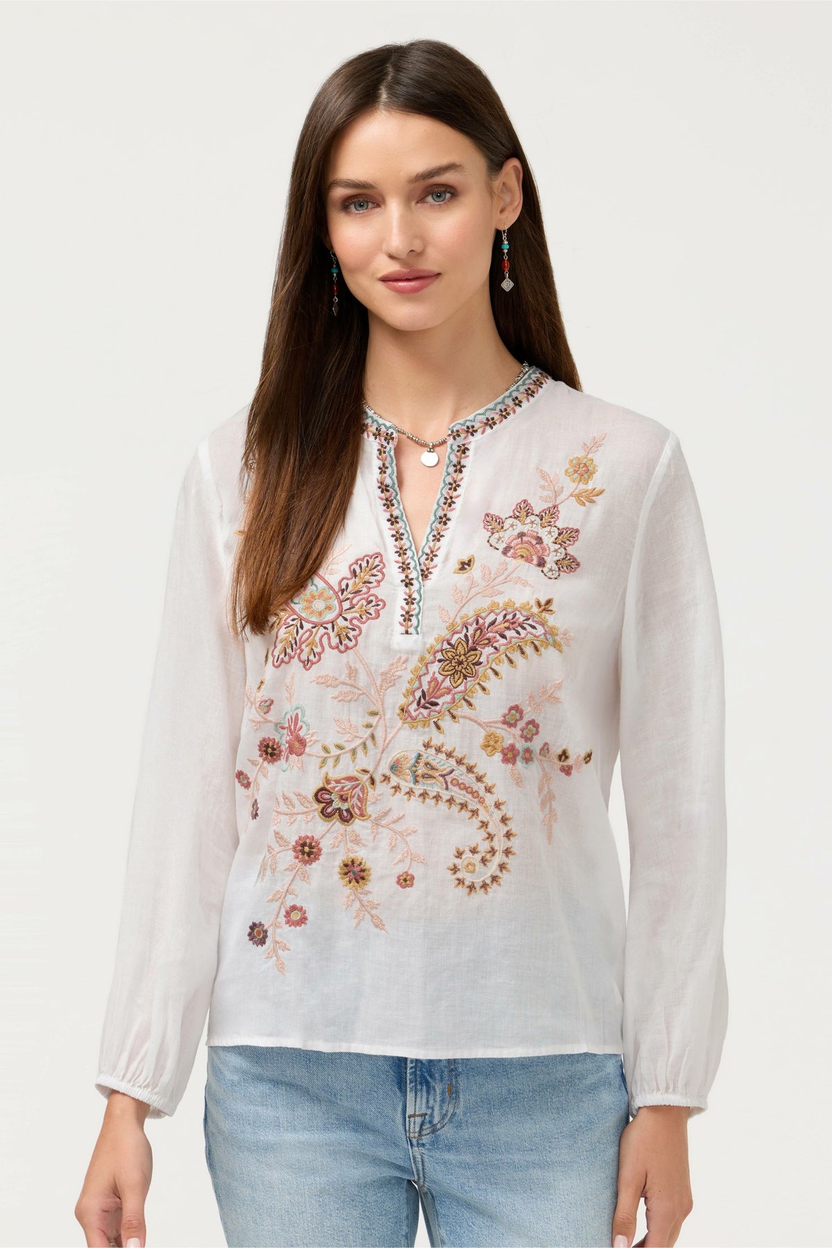 RELAXED SWING BLOUSE
