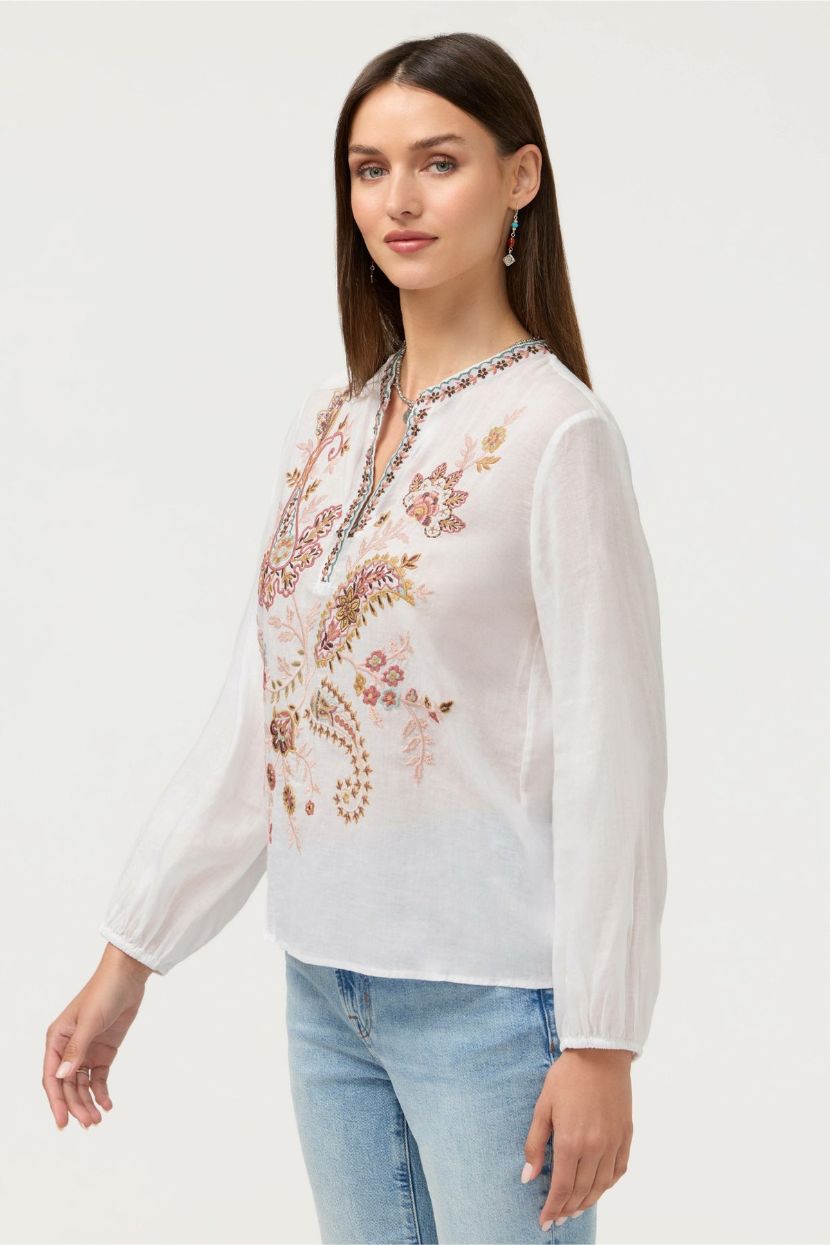 RELAXED SWING BLOUSE