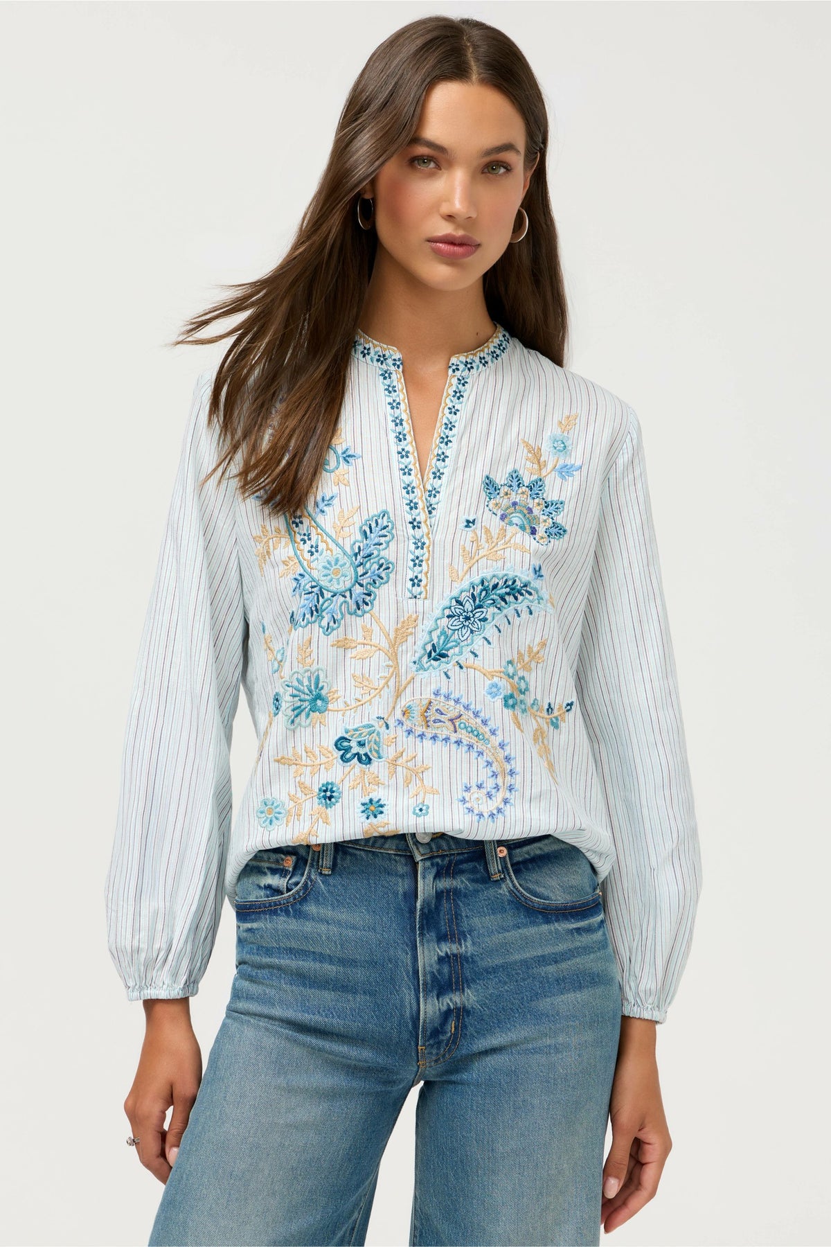 RELAXED SWING BLOUSE