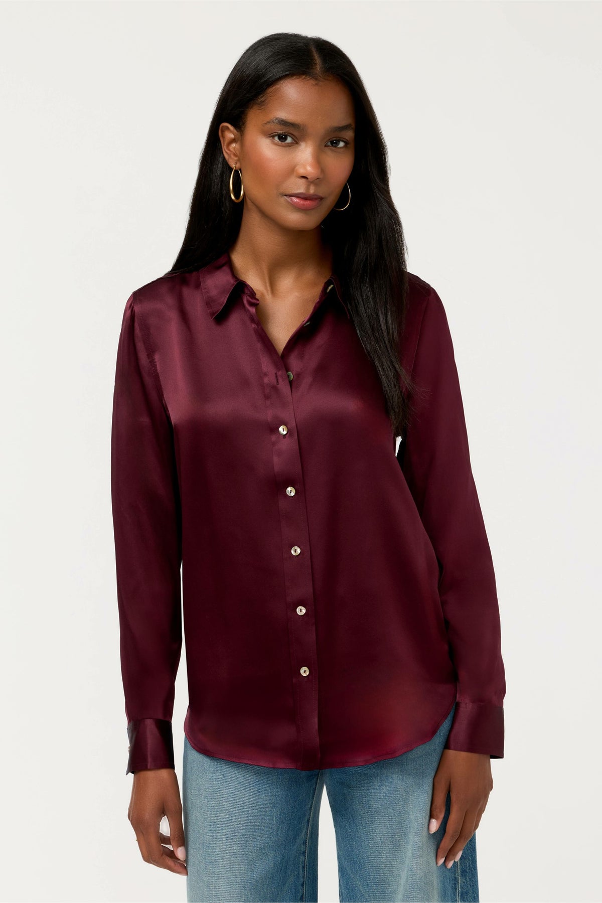 ESSENTIALS SILK SHIRT