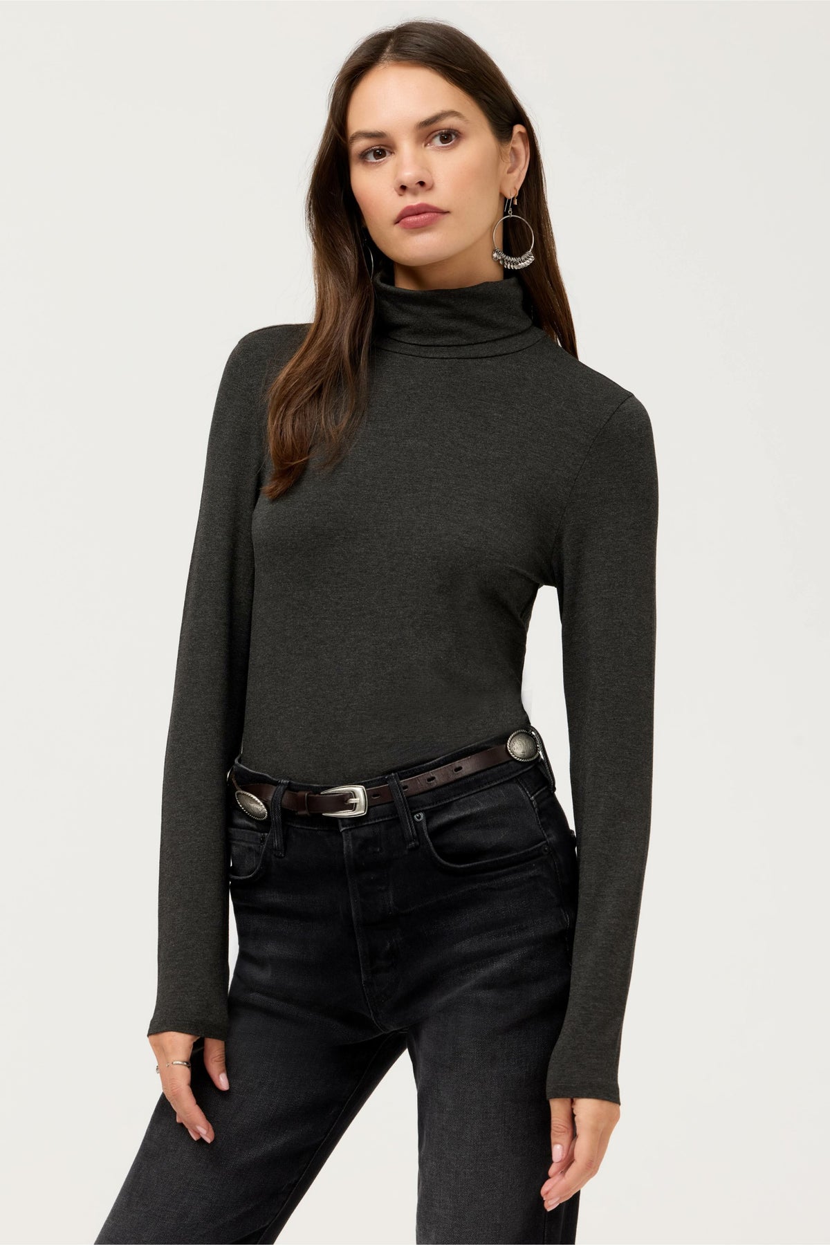 ESSENTIALS SOFT TOUCH LONG SLEEVE TURTLENECK