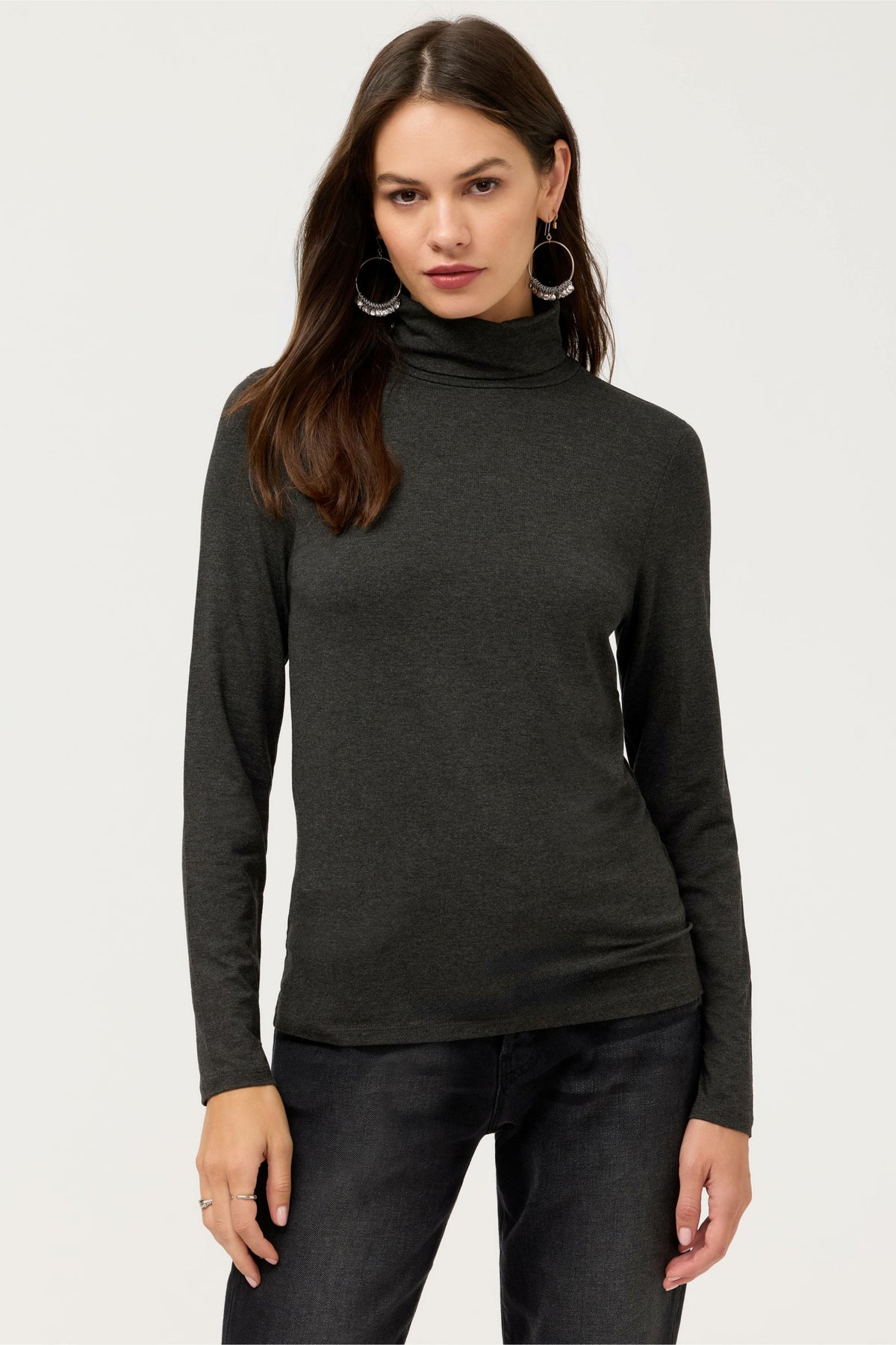 ESSENTIALS SOFT TOUCH LONG SLEEVE TURTLENECK