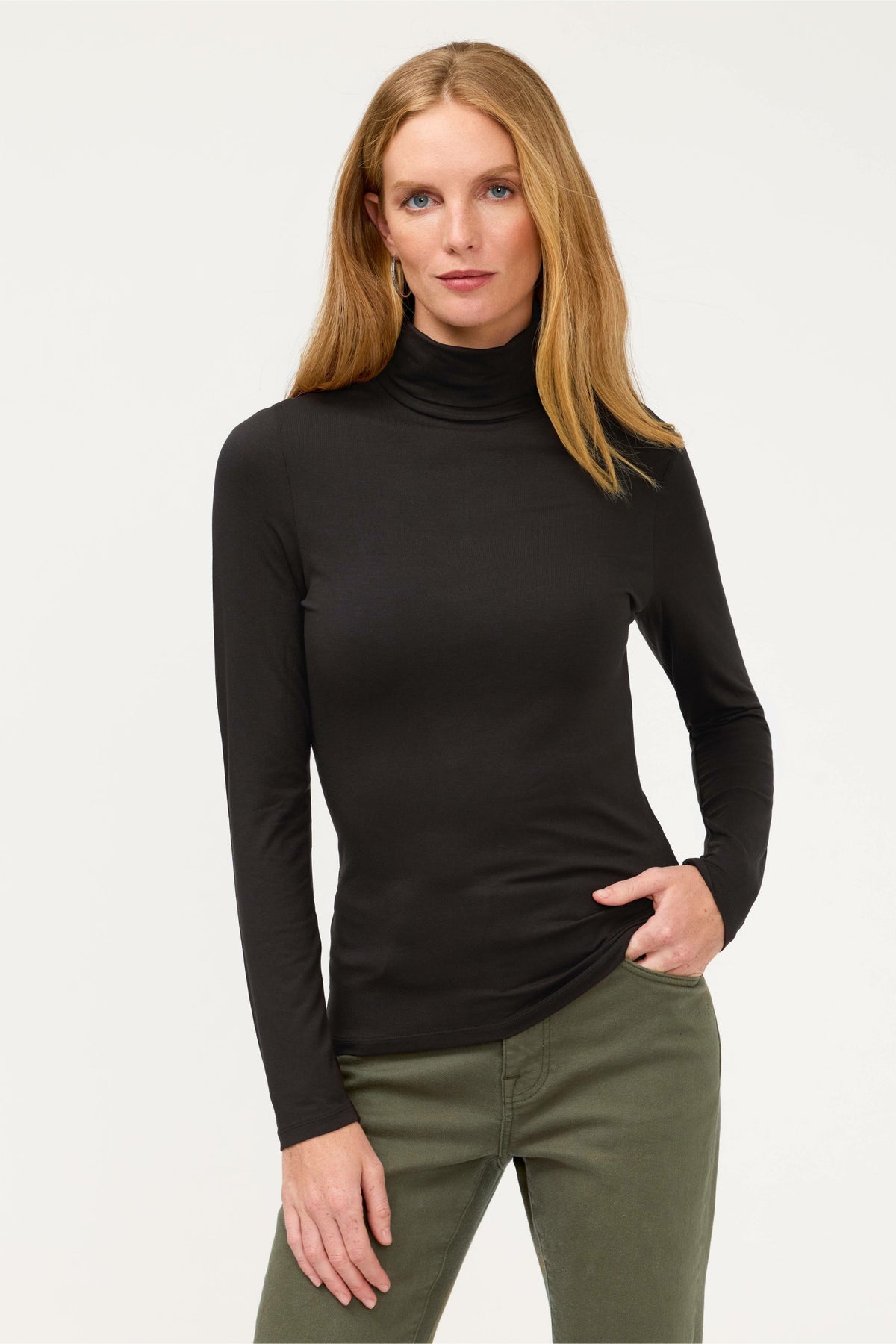 ESSENTIALS SOFT TOUCH LONG SLEEVE TURTLENECK