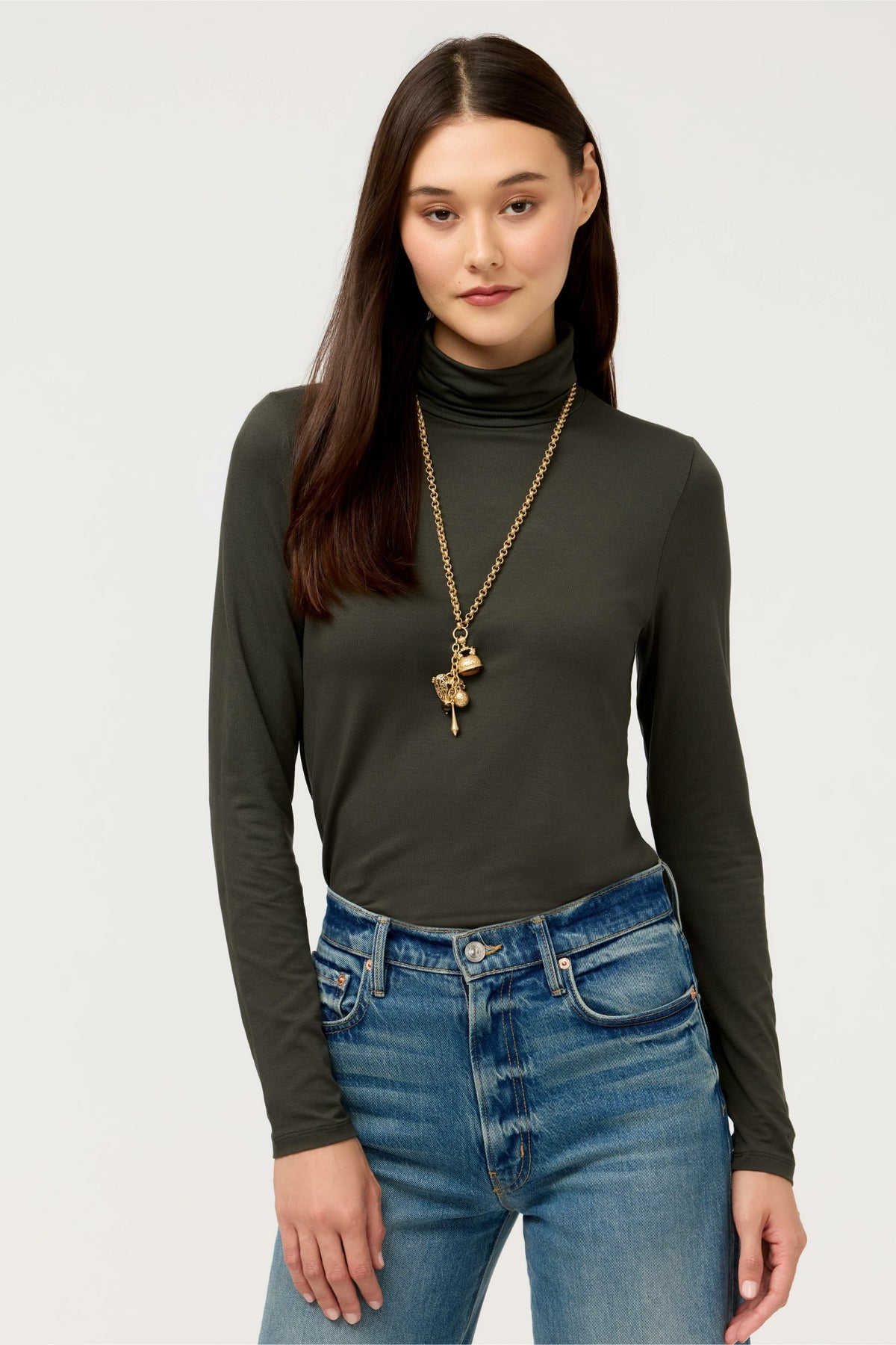 ESSENTIALS SOFT TOUCH LONG SLEEVE TURTLENECK