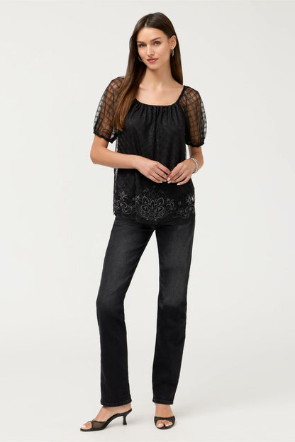 AMARRAH MESH BLOUSE