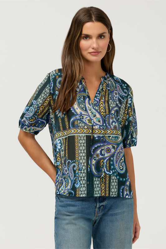 MARGOT SHORT SLEEVE BLOUSE