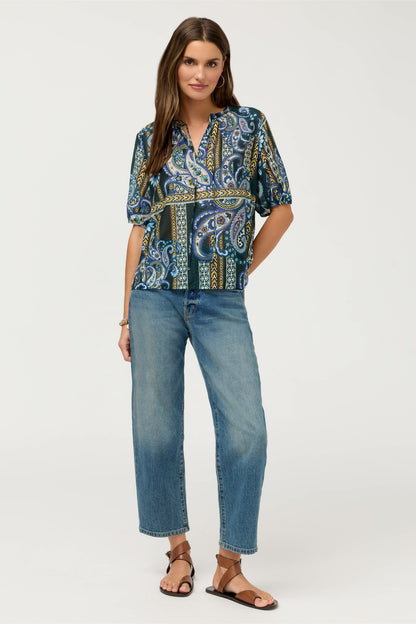 MARGOT SHORT SLEEVE BLOUSE