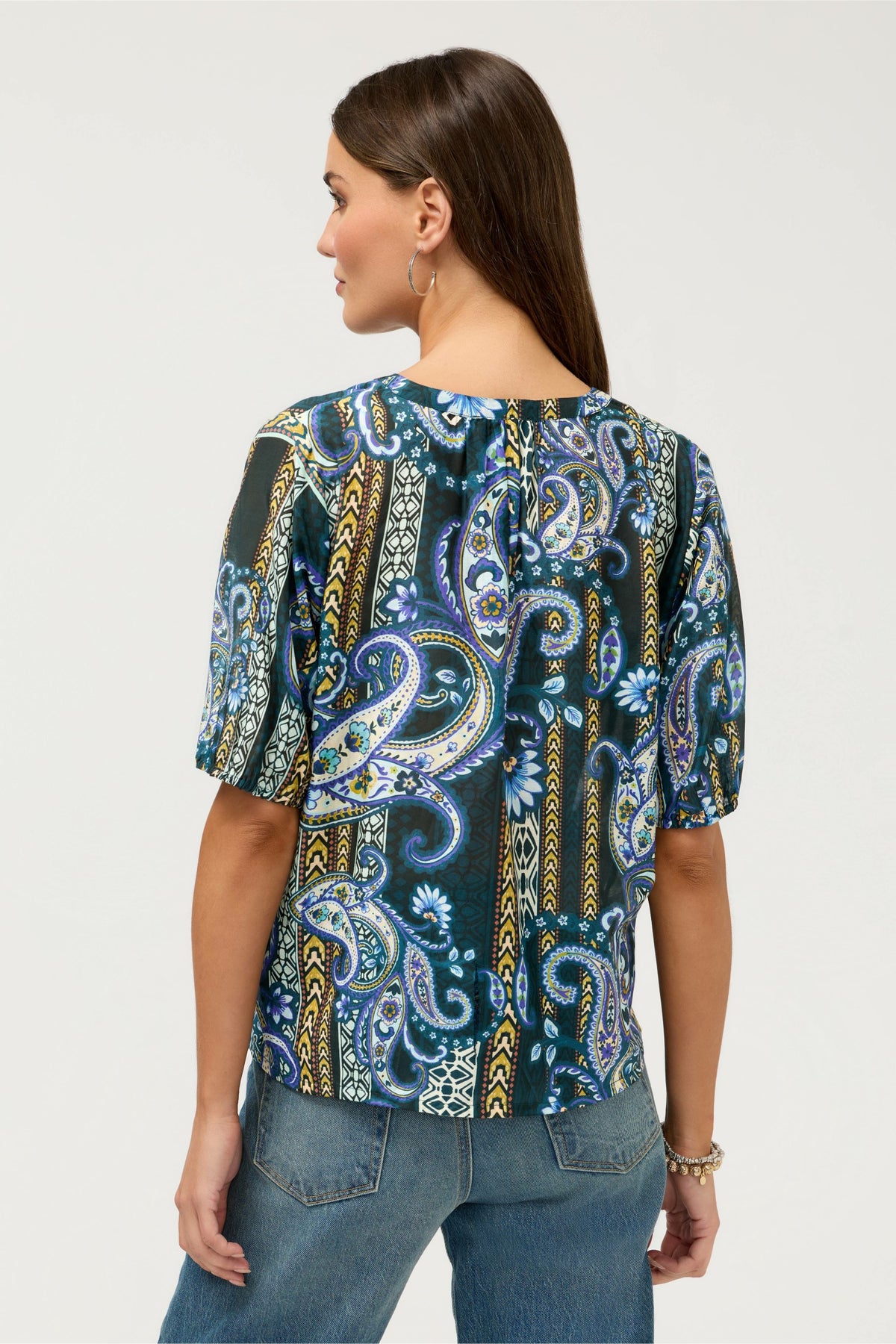 MARGOT SHORT SLEEVE BLOUSE