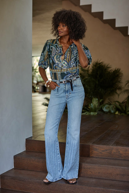 MARGOT SHORT SLEEVE BLOUSE