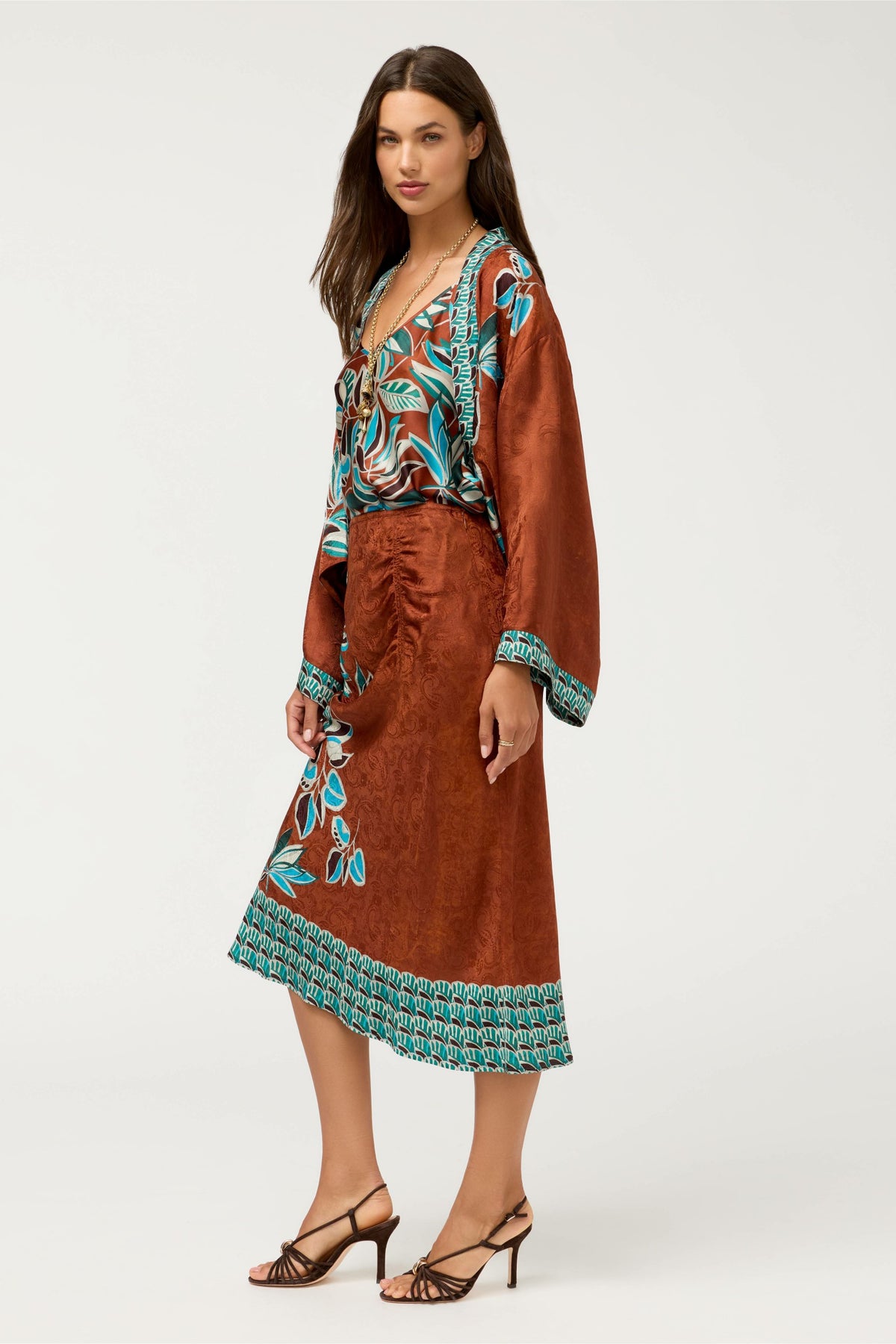 ENDORA MIDI SKIRT