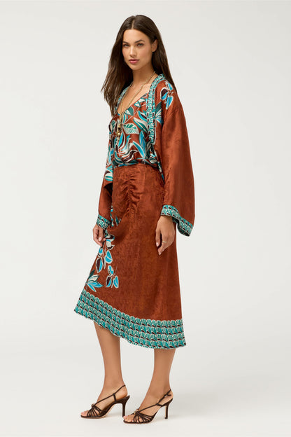ENDORA MIDI SKIRT